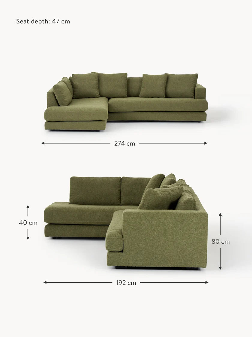 Sala en L modelo triveca | mublia home