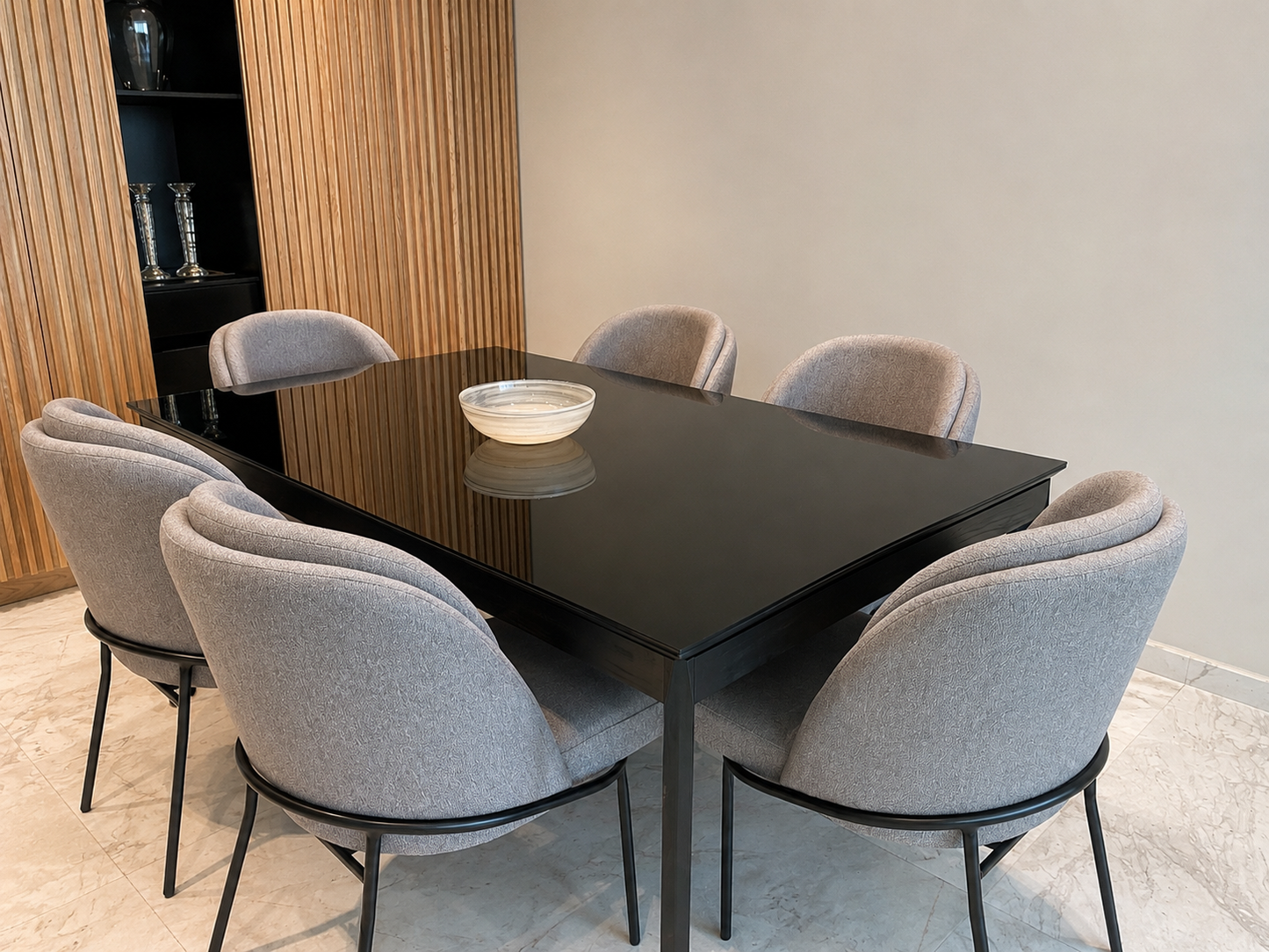 Mesa de comedor modelo NOIR | Mublia Home