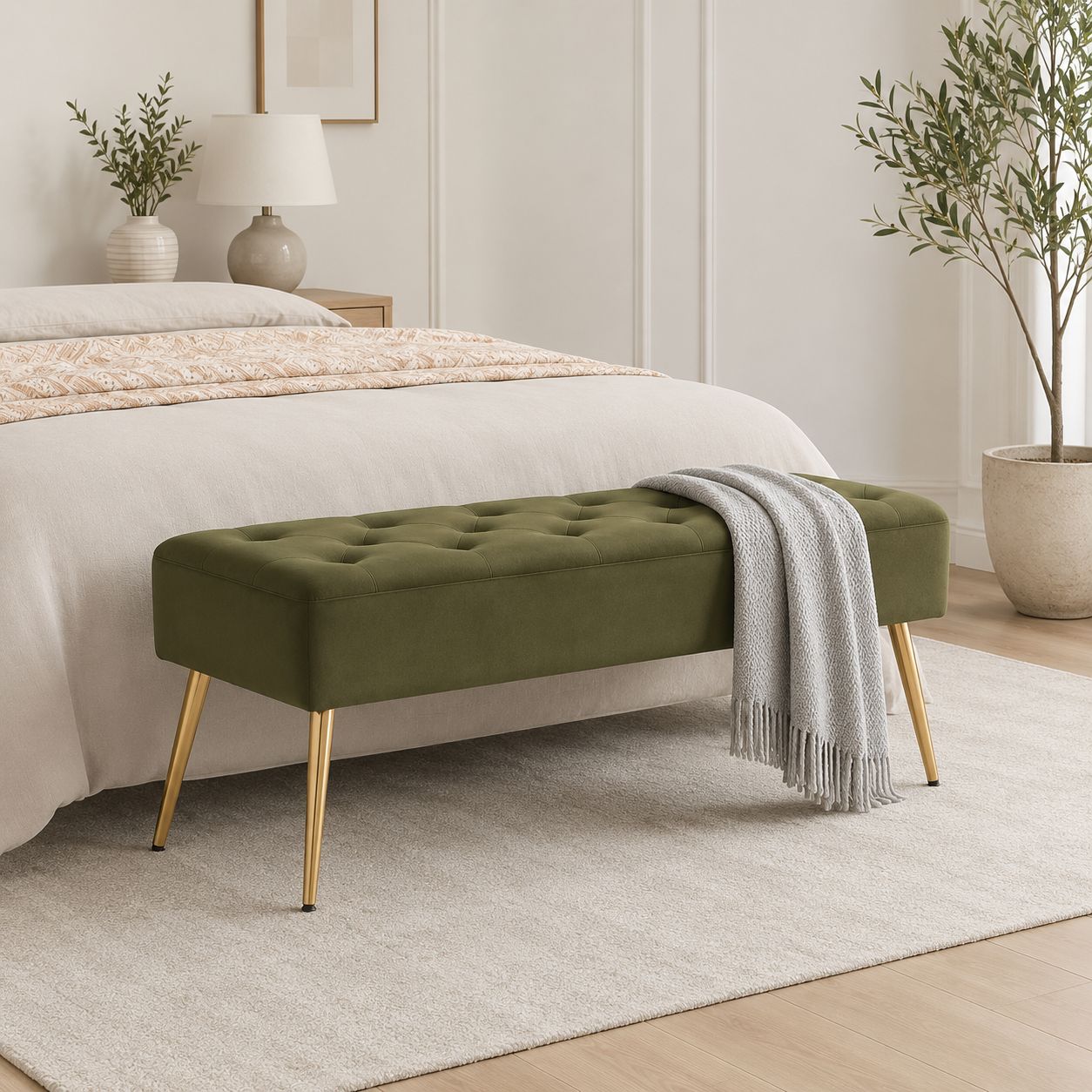 Banca o Pie de Cama Modelo Dalila | Mublia Home