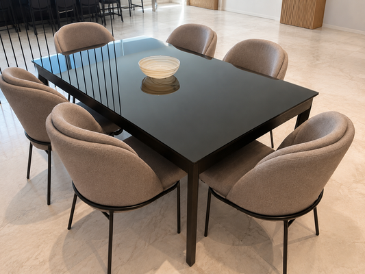 Mesa de comedor modelo NOIR | Mublia Home