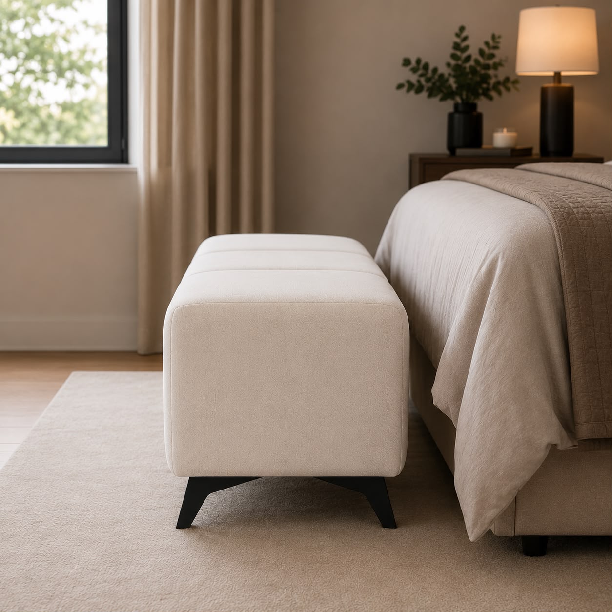 Banca o Pie de Cama Modelo Malena | Mublia Home