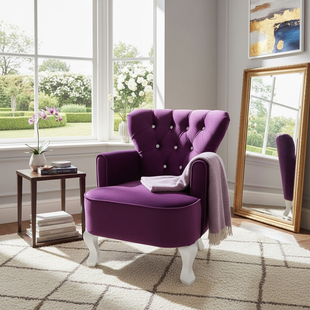 Sillón Individual Julieta – Diseño Moderno y Cómodo | Mublia Home